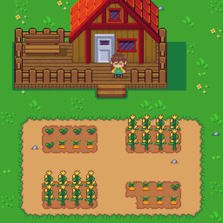 Forest tile example.